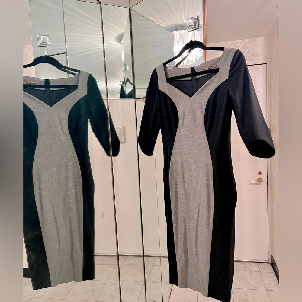 Designer Dress by Norisol Ferrari - Size 4(U.S.) Like New - Picture 4 of 12